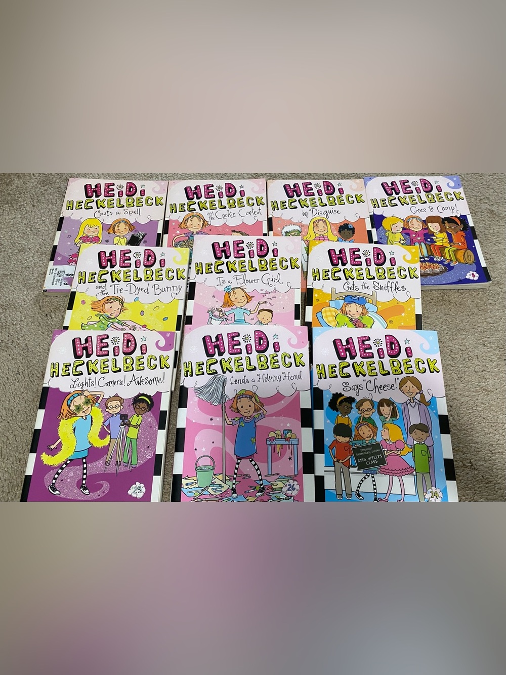 Heidi Hecklebeck book collection